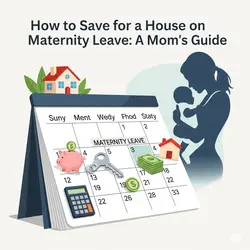 How to Save for a House on Maternity Leave A Mom's Guide